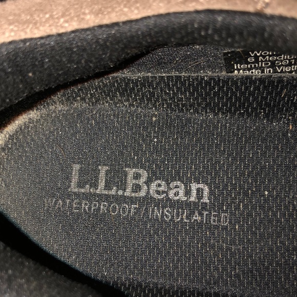 L L Bean genuine suede slip on flats size 6 - Picture 6 of 7